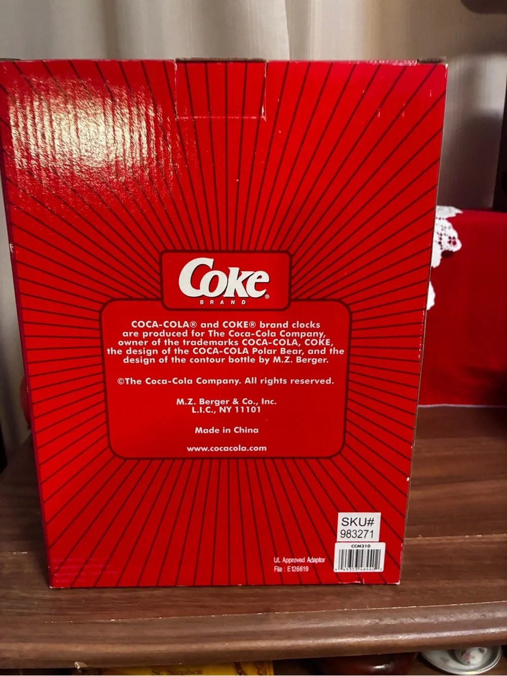 Vintage Coca-Cola Date Night Dancin’ Alarm Clock